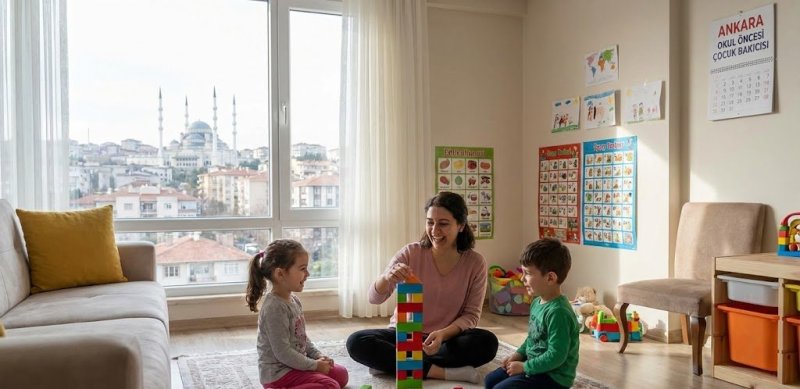 Ankara Okul Öncesi Çocuk Bakıcısı